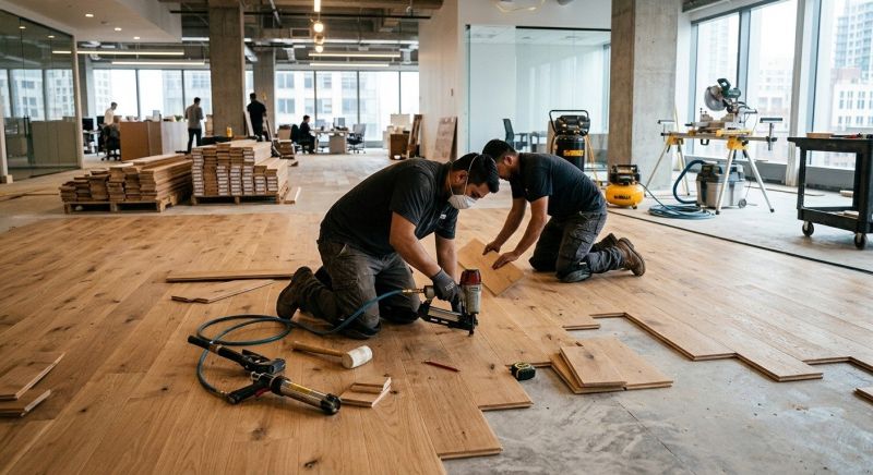 Commercial Hardwood Service in Denton, TX
