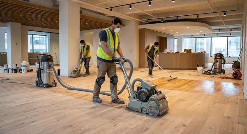 Commercial Hardwood Service in Flower Mound, TX