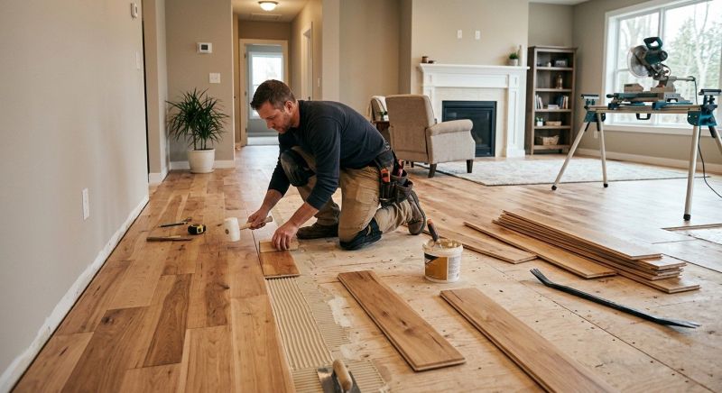 Engineered Wood Installation in Frisco, TX