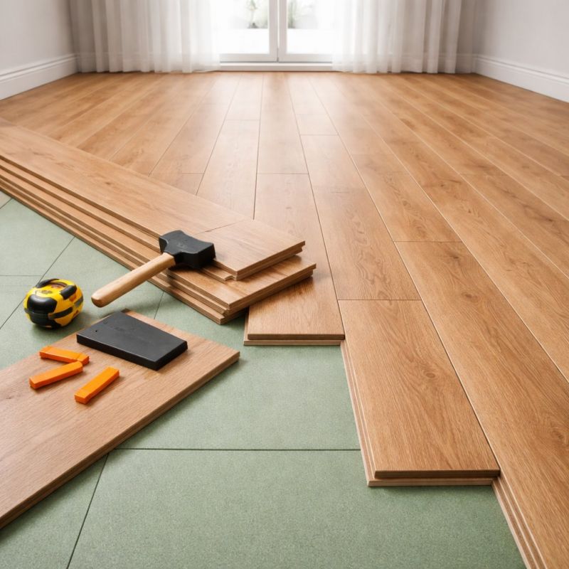 Laminate Floor Installation in Aubrey, TX