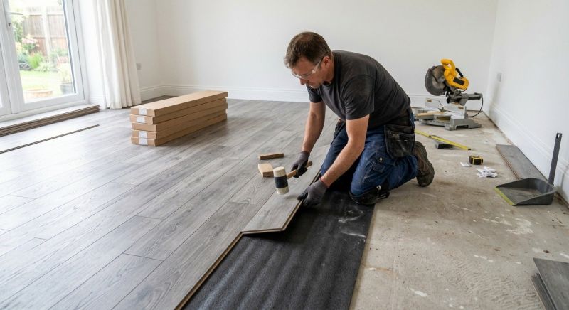 Laminate Floor Installation in Farmersville, TX