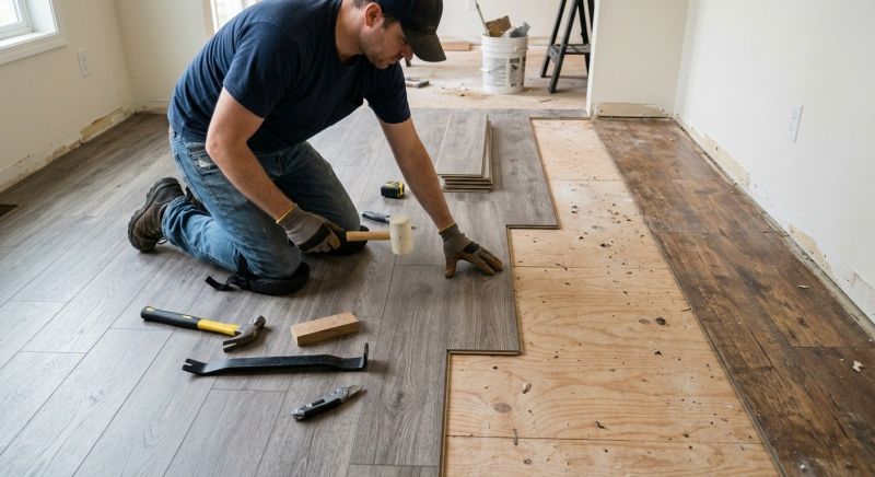 Laminate Floor Installation in Frisco, TX