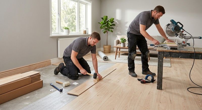 Laminate Floor Installation in Richardson, TX
