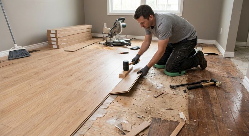 Laminate Floor Installation in Van Alstyne, TX