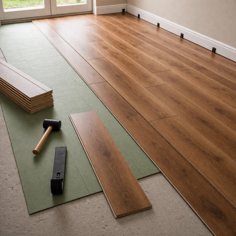 Laminate Floor Replacement in Anna, TX