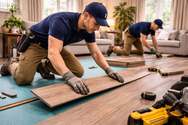 Laminate Floor Replacement in Melissa, TX