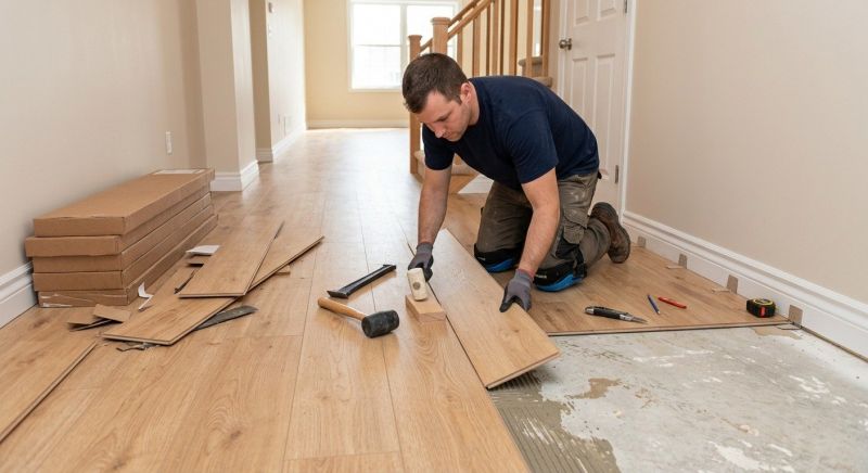 Laminate Flooring Replacement in Frisco, TX