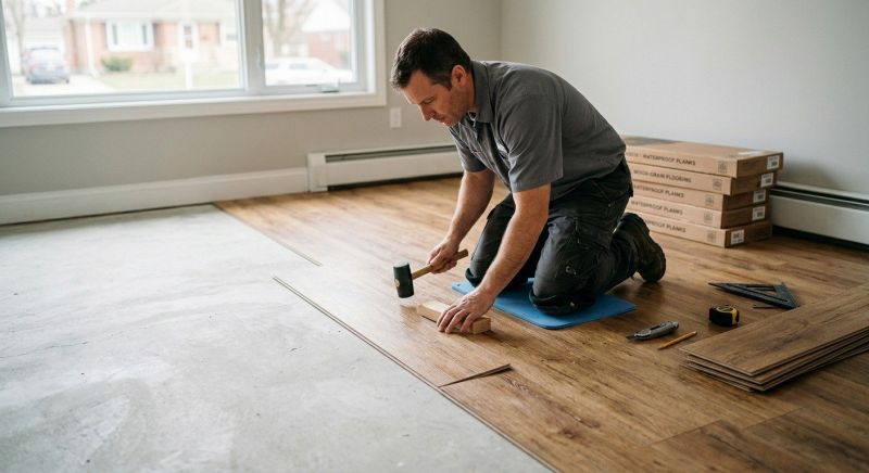 Linoleum Floor Installation in Addison, TX