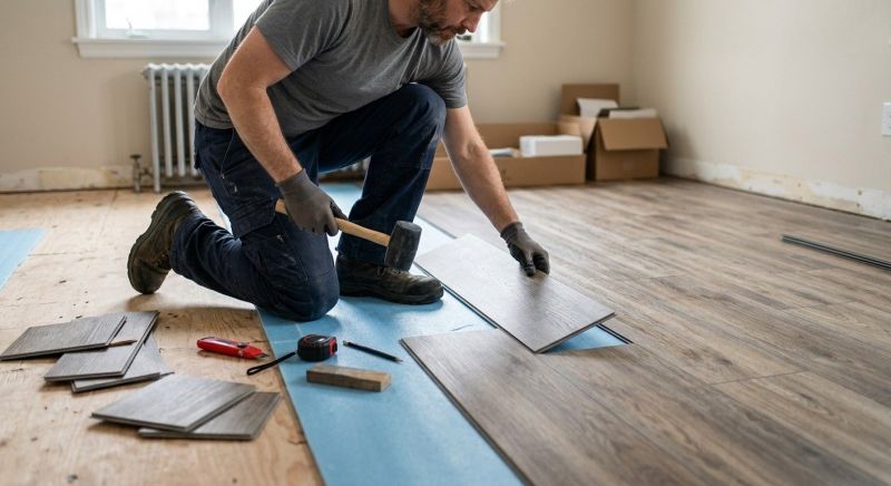 Linoleum Floor Installation in Celina, TX