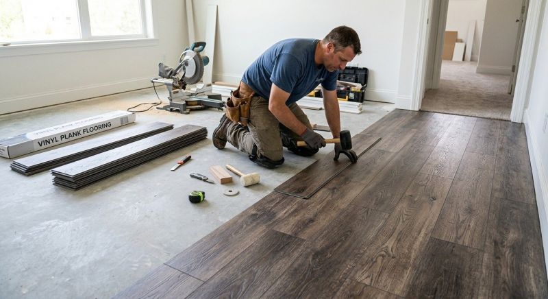 Linoleum Floor Installation in Grapevine, TX