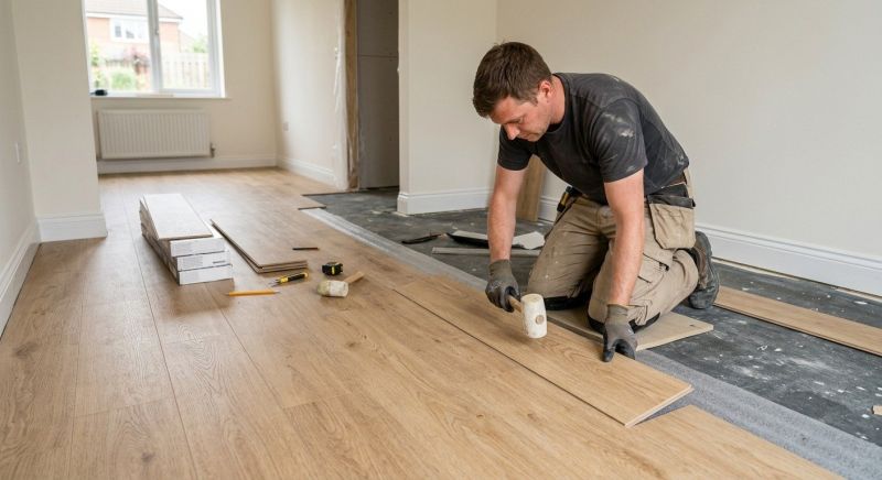 Linoleum Floor Installation in The Colony, TX