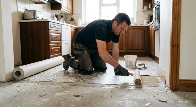 Linoleum Floor Installation in Van Alstyne, TX