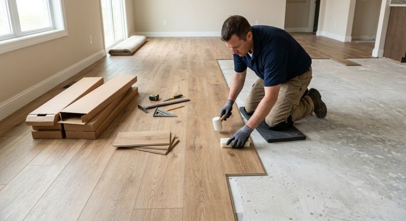 Luxury Vinyl Tile Installation in Melissa, TX