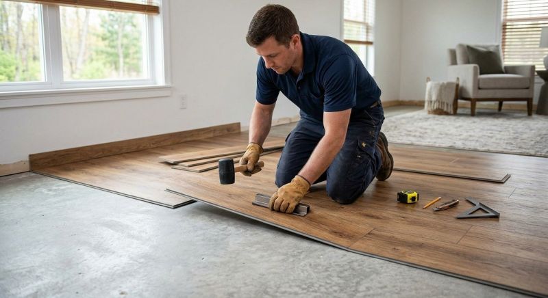 Luxury Vinyl Tile Installation in Plano, TX