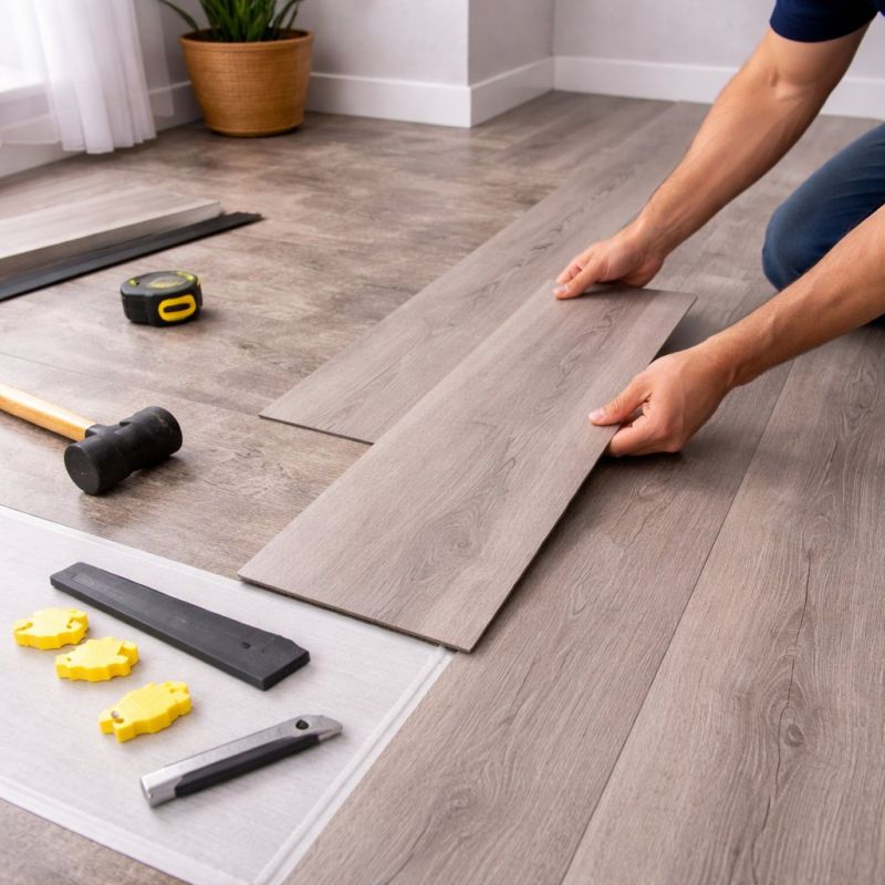 Luxury Vinyl Tile Installation in Richardson, TX