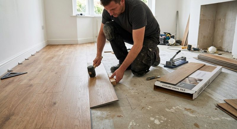Lvt Flooring Installation in Lewisville, TX