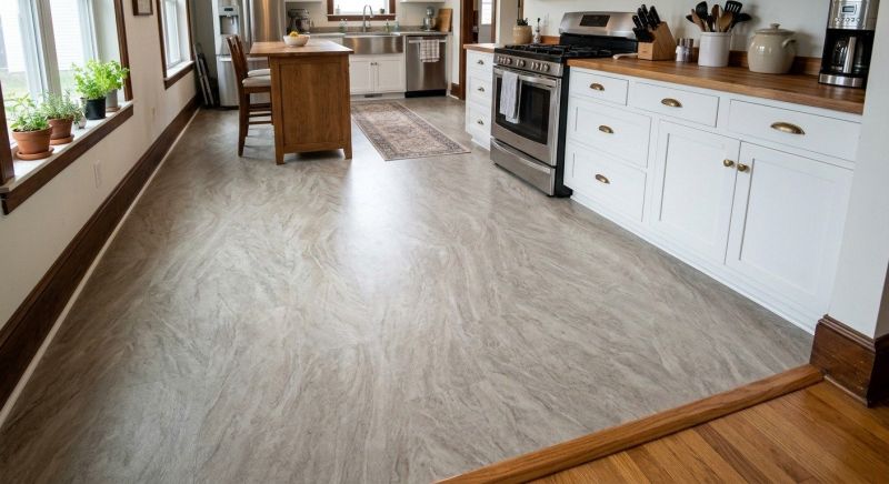 Sheet Linoleum Installation in Coppell, TX