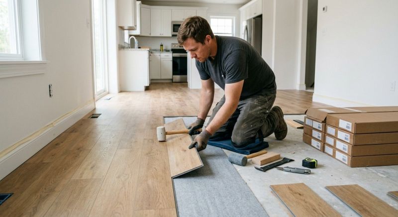 Vinyl Flooring Installation in Aubrey, TX