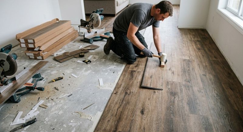 Vinyl Flooring Installation in Flower Mound, TX