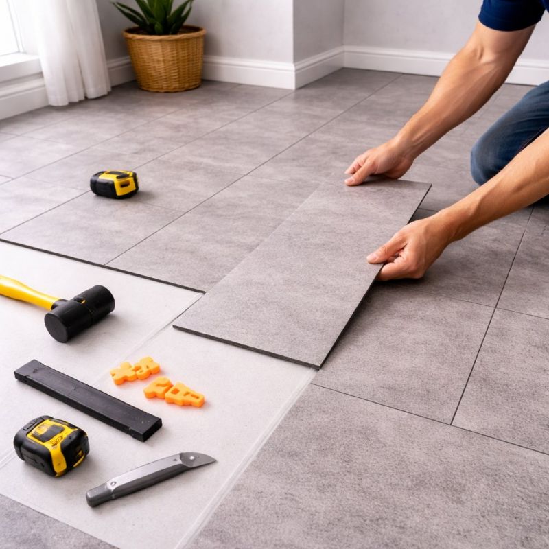 Vinyl Tile Installation in Frisco, TX