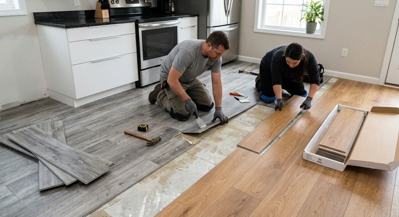 Vinyl Tile Replacement in Frisco, TX